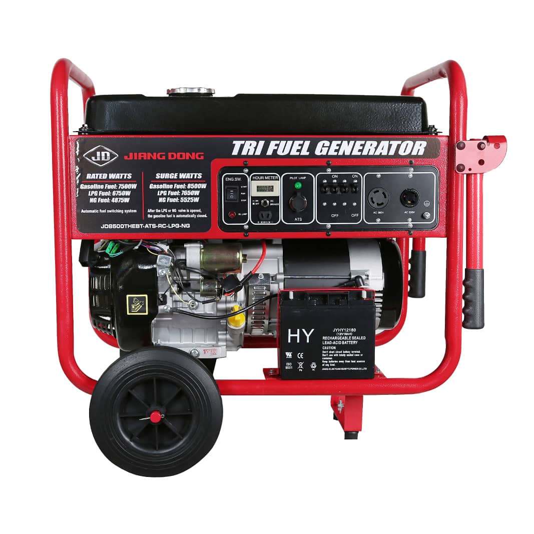 موتور برق جیانگ دونگ (دانگ ) مدل JD 8500 THBT - ATS - RC - LPG - NG